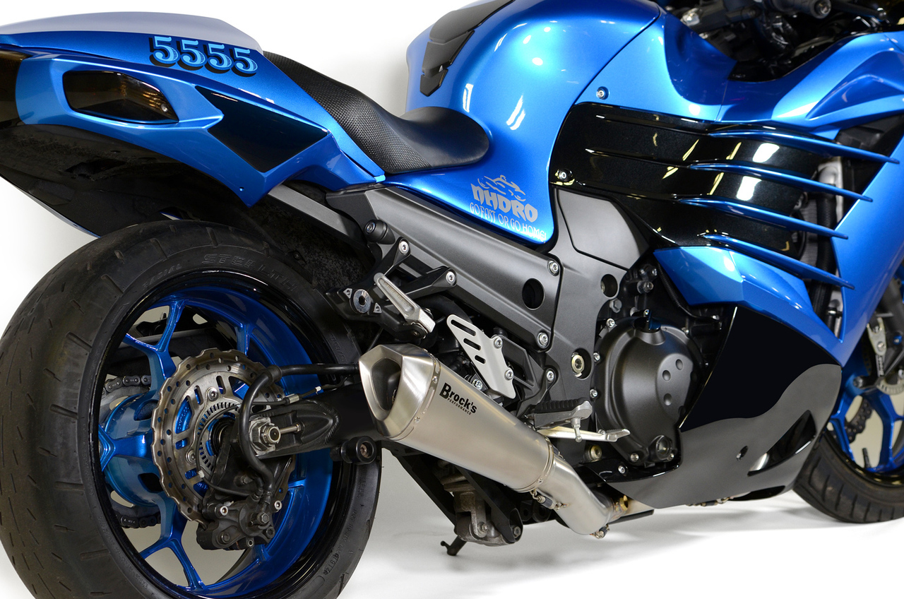Brock's Performance ZX14R Predatorステンレスフルエキゾースト 
